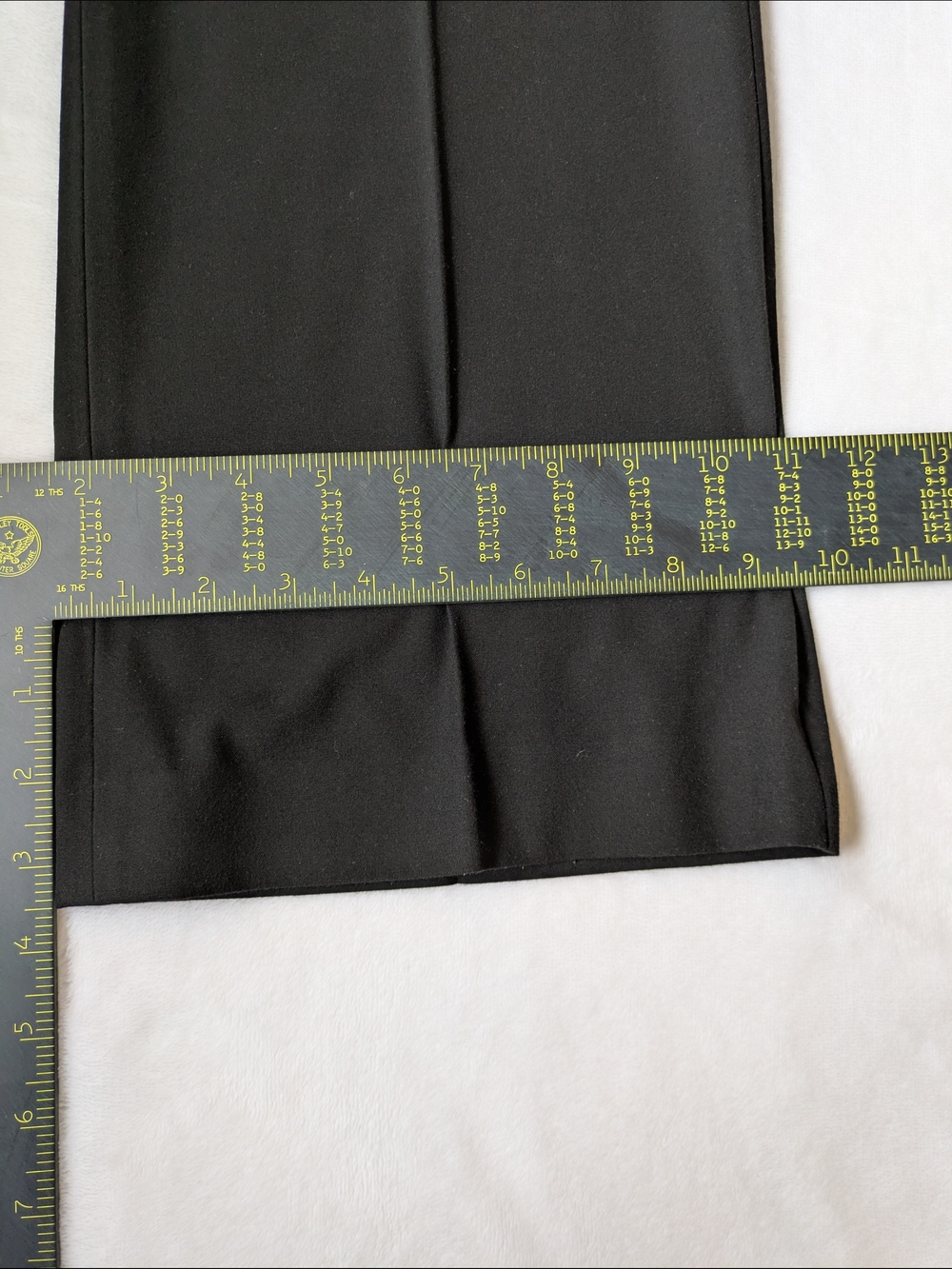Ann Taylor Devin Fit Black Straight-Leg Dress Trousers - Picture 4 of 6